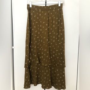 Madewell midi skirt